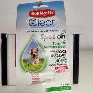 BOB MARTIN DOG SMALL/MEDIUM DOG SPOT ON