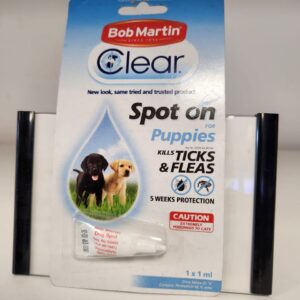 BOB MATRIN DOG SPOT ON FOR PUPPIES 1ML