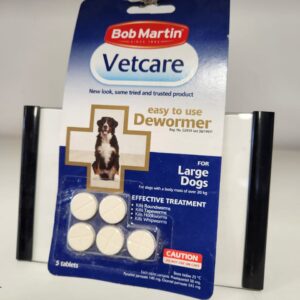 BOB MARTIN VETCARE DEWORMER 5 TABS