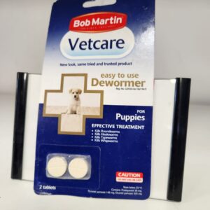 BOB MARTIN VETCARE DEWORMER FOR PUPPIES 2 TABS