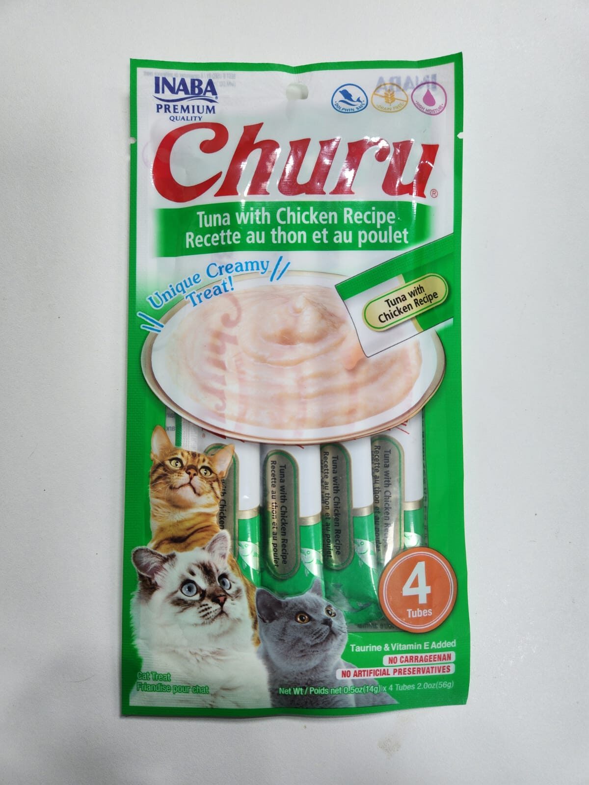 CHURU CAT TUNA/CHICK 56g