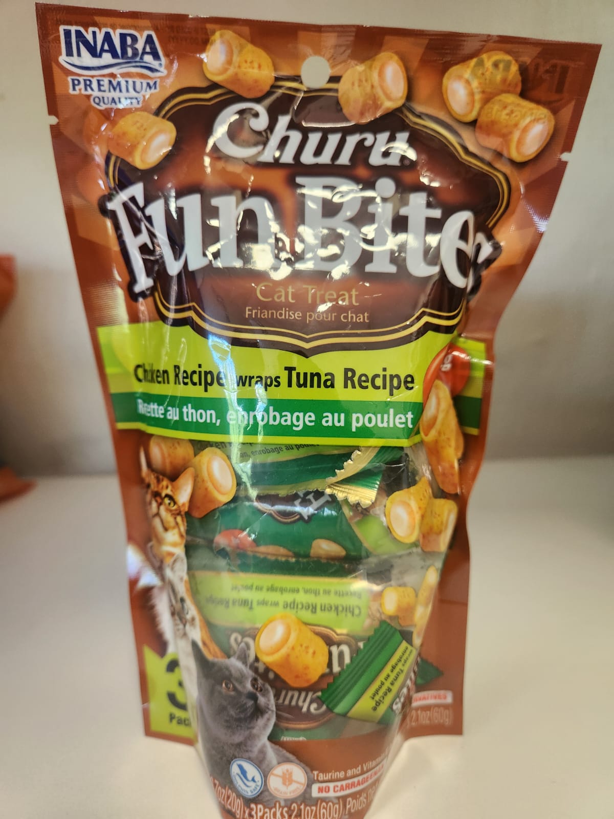 CHURU FUN BITES CAT 60G