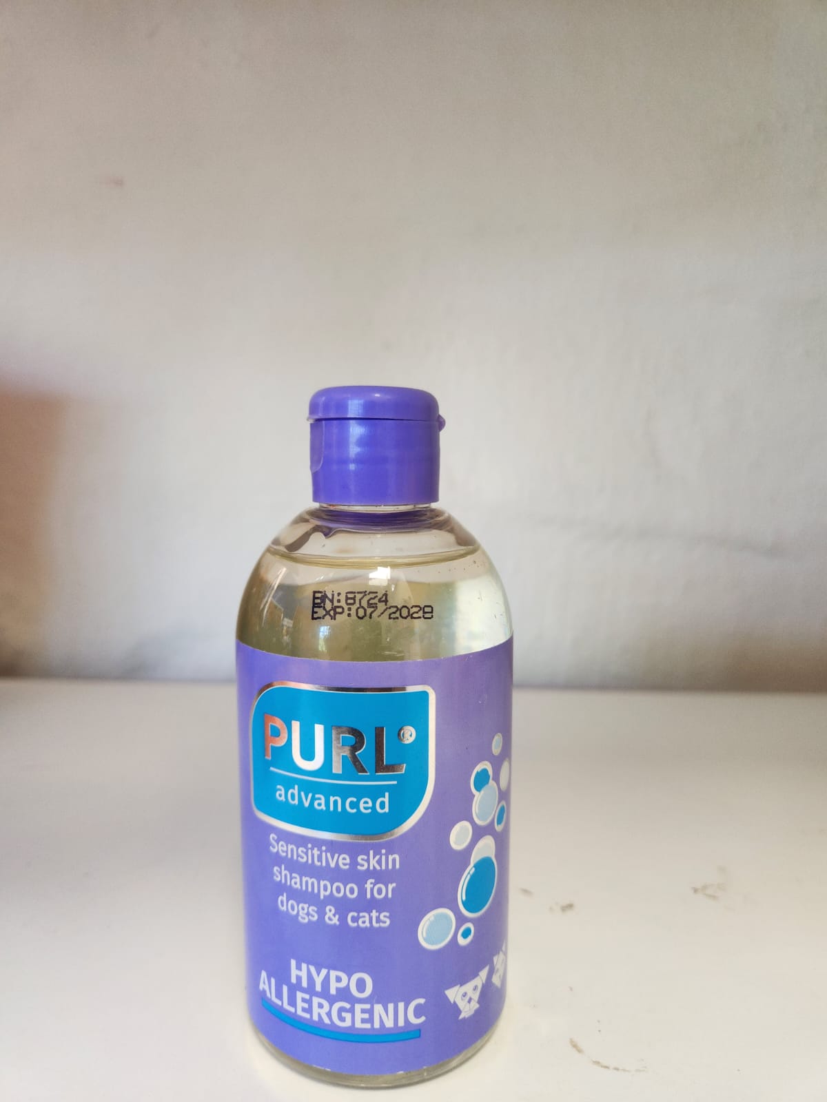 PURL SHAMPOO HYPOALLERGENIC 250ml