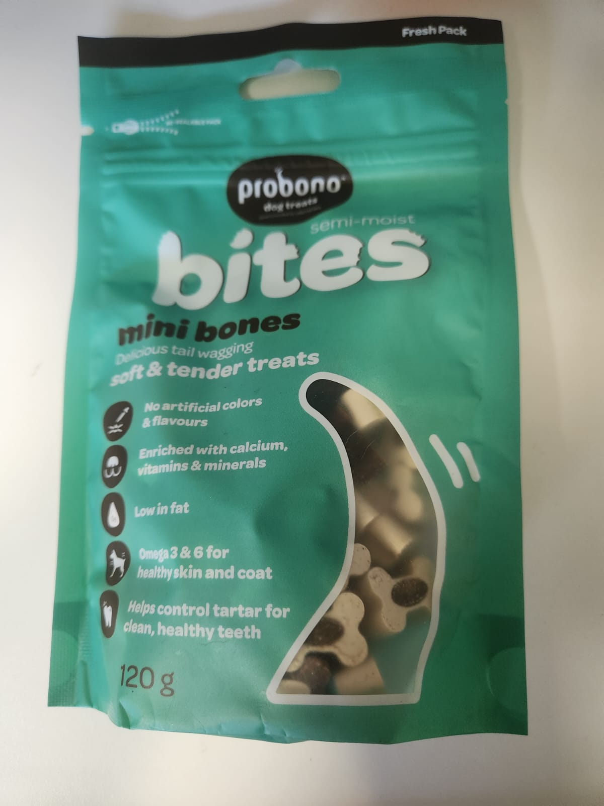 PRO BONO SEMI MOIST MINI BONES 120g