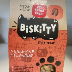 BISKITTY CAT SALMON TREATS 200G