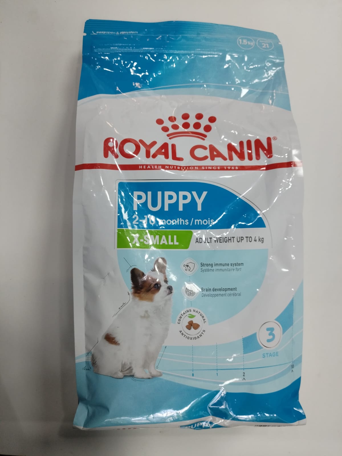 ROYAL CANIN- XSMALL PUPPY 1.5KG