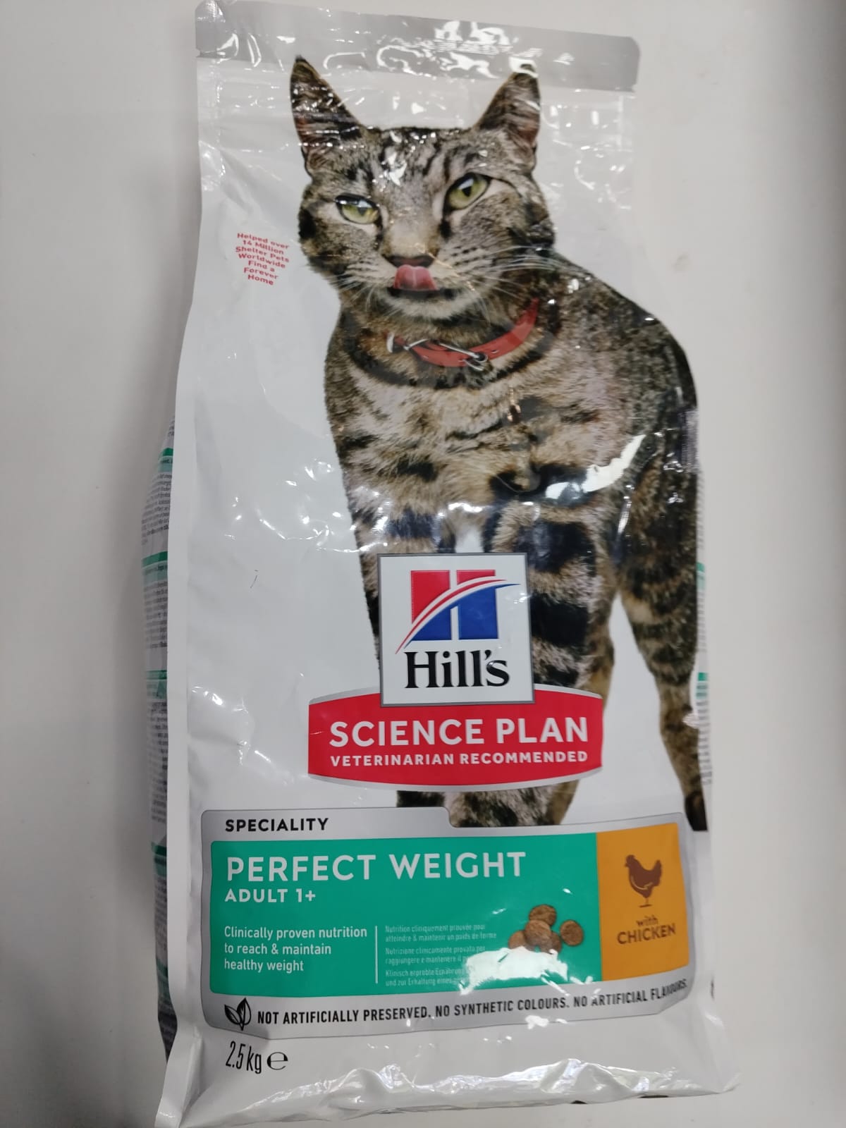 HILLS SP FEL ADULT PERF WGT 2.5KG