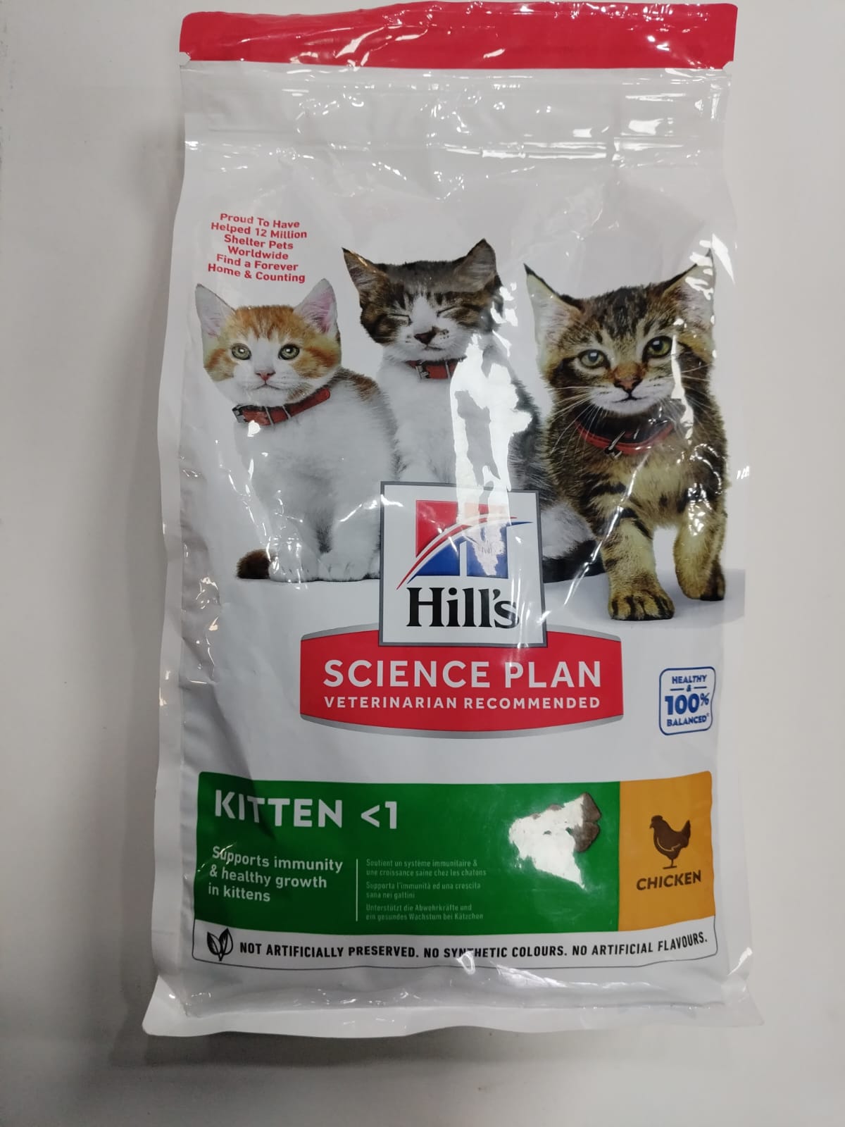 HILLS SP FEL KITTEN CHK 3KG