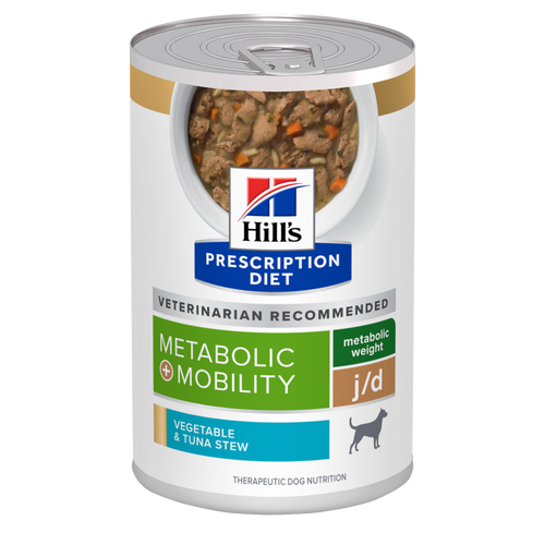 HILLS PD CAN METABOLIC + MOBILITY TNA/VEG STEW 354G