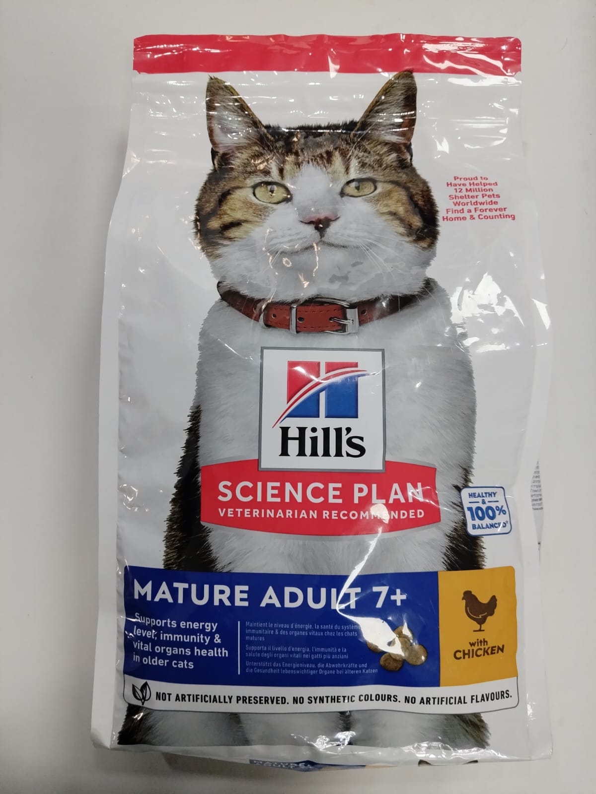 HILLS SP FEL MATURE CHK 1.5KG